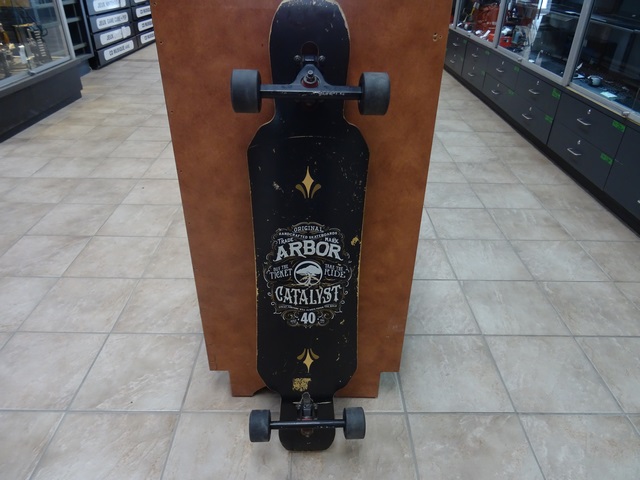 Longboard arbor catalyst drop thru