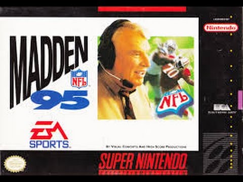MADDEN 95 NINTENDO SNES