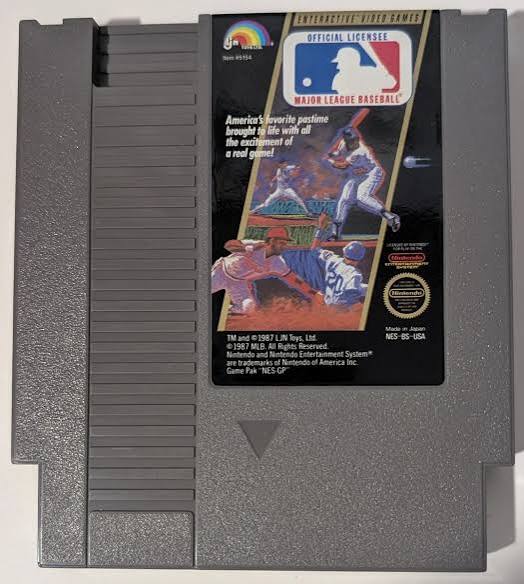 Major League Baseball nintendo NES - Image 1