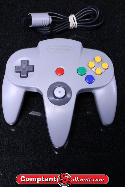 Manette N64 Grise NINTENDO NUS-005 - Image 1