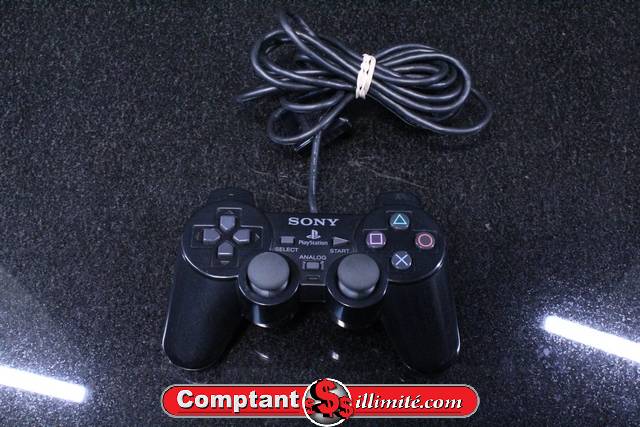 Manette PS2 noir Sony SCPH-10010 - Image 1