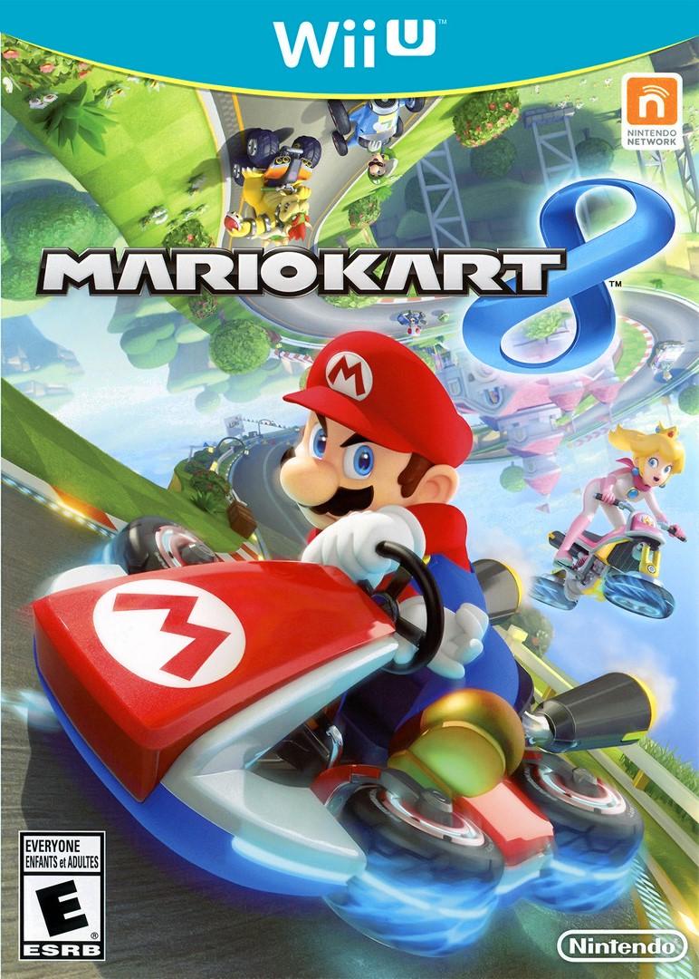 Mario Kart 8 + 1 volant nintendo wii u