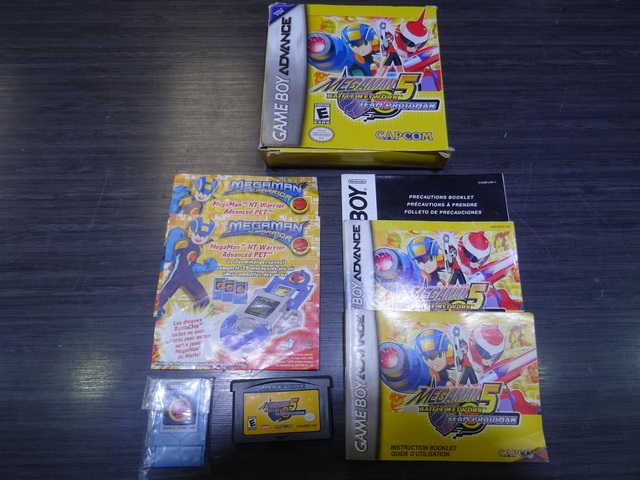Megaman Battle Network 5 Team Protoman (complet en boite) nintendo Game Boy Advance
