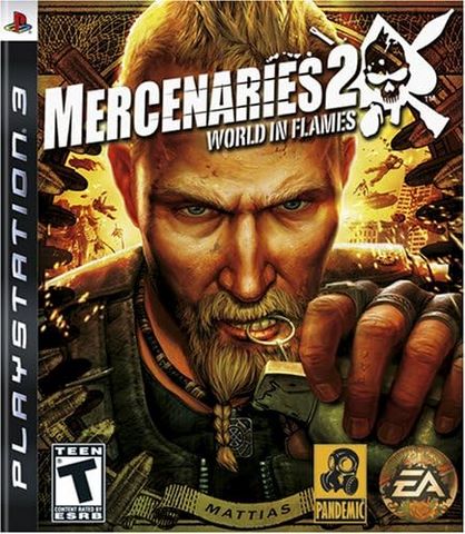 Mercenaries 2 World in Flames sony ps3