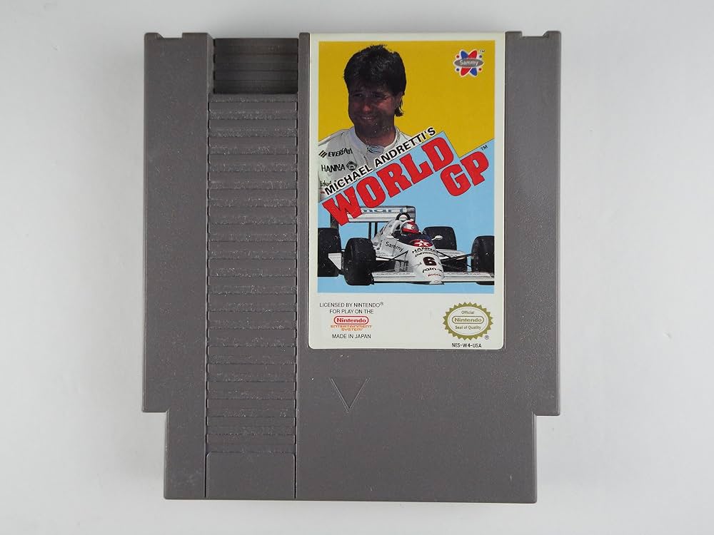 Michael Andretti World GP nintendo NES - Image 1