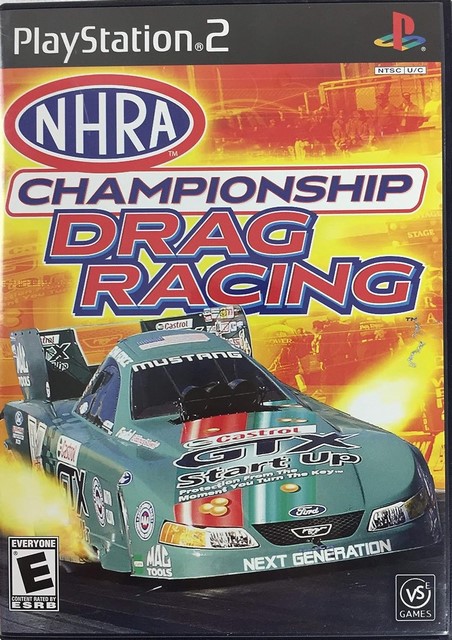 NHRA Championship Drag Racing sony ps2