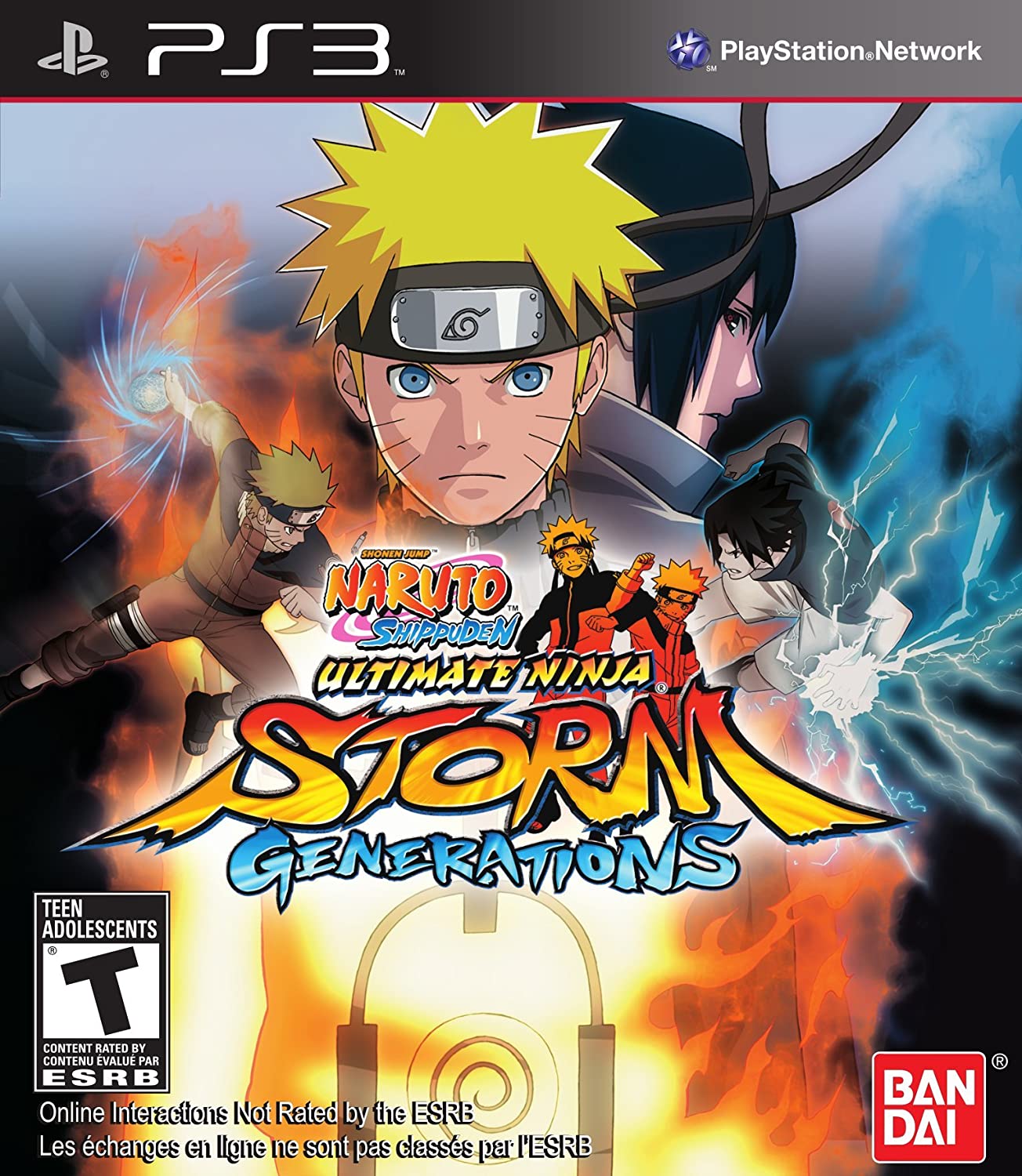 Naruto Shippuden Ultimate Storm Generations sony ps3