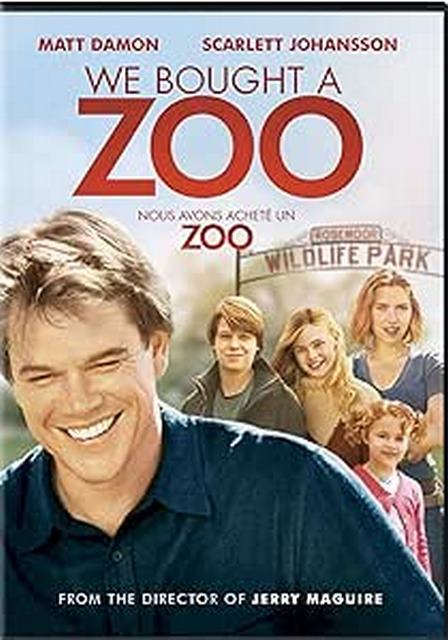 Nous avons achete un zoo * film dvd