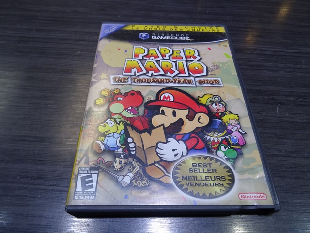 Paper Mario The Thousand Year Door NINTENDO GAME CUBE