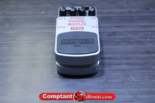 Pedale Muti-fx Behringer FX100