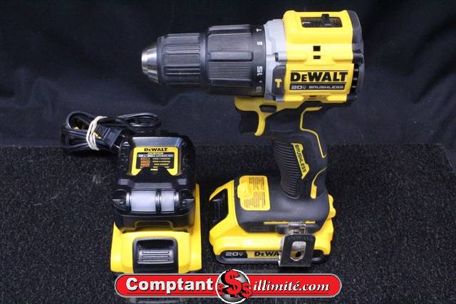 Perceuse Atomic Dewalt +2 batterie+ chargeur dcd799 - Image 1