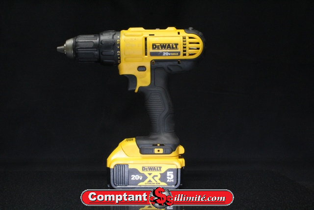 Perceuse Dewalt + batterie 5ah dcd771 - Image 1