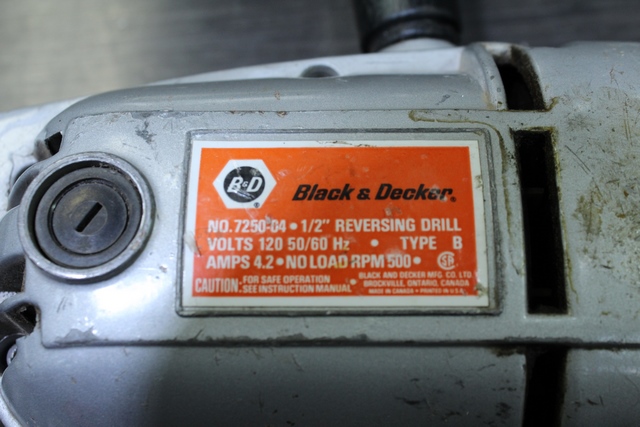 Perceuse filaire Black and Decker 1/2 pouce Black n Decker 7250-04 - Image 2
