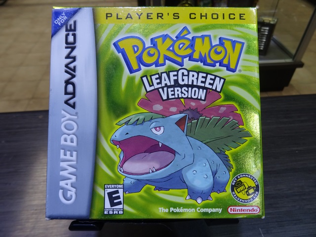 Pokemon Leaf Green Complet en boite Nintendo Game Boy Advance