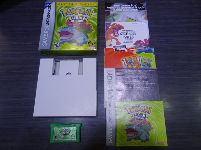Pokemon Leaf Green Complet en boite Nintendo Game Boy Advance - Image 2