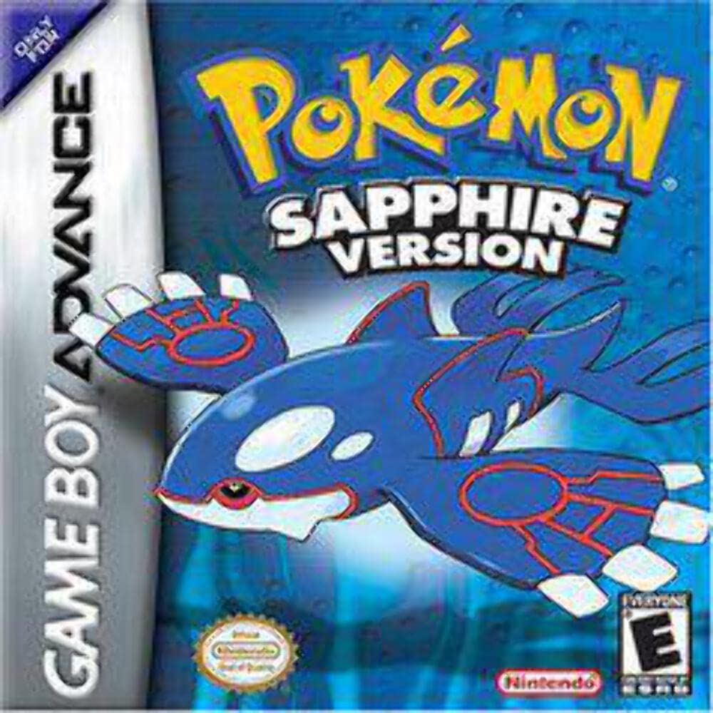 Pokemon Sapphire (jeu seulement) Nintendo game boy advance