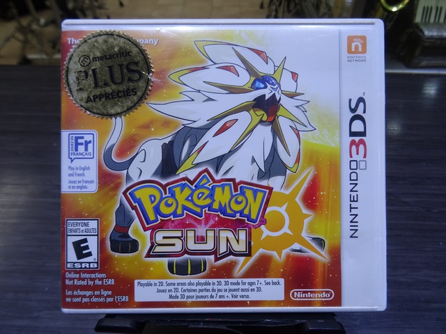 Pokemon Sun nintendo 3ds