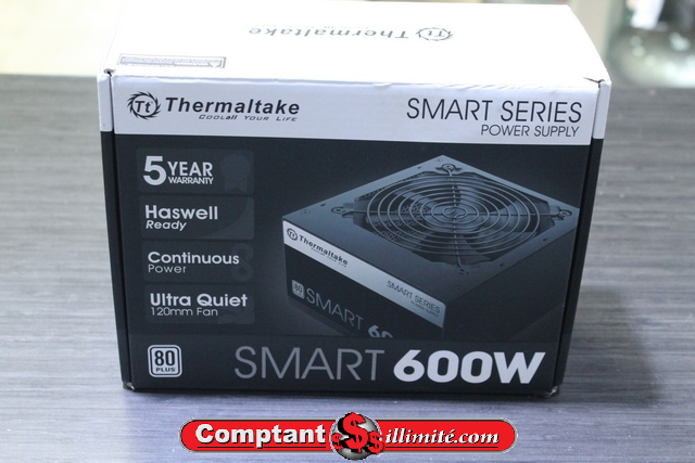 Power suply 600w thermaltake smart series 80plus - Image 1