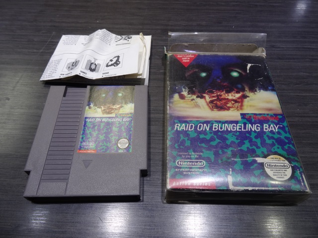 Raid on bungeling bay (pochette et livret original) nintendo nes