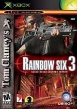 Rainbow six 3 squad-based counter terror Microsoft Xbox