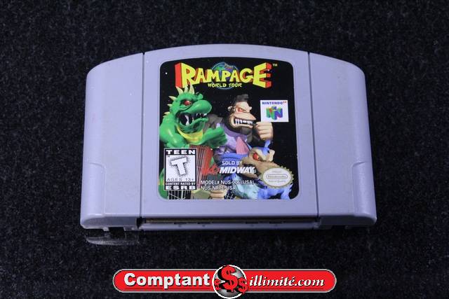 Rampage World Tour nintendo n64 - Image 1