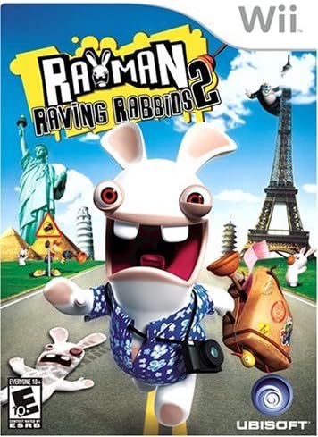 Rayman Raving Rabbids 2 (sans livrets) nintendo wii