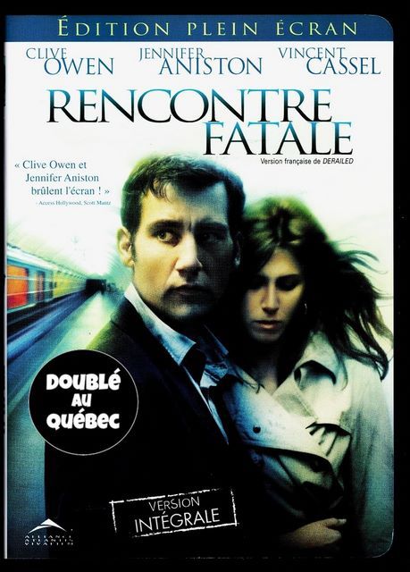Rencontre Fatale dvd