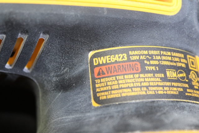 Sableuse Orbital Dewalt dwe6423 - Image 3