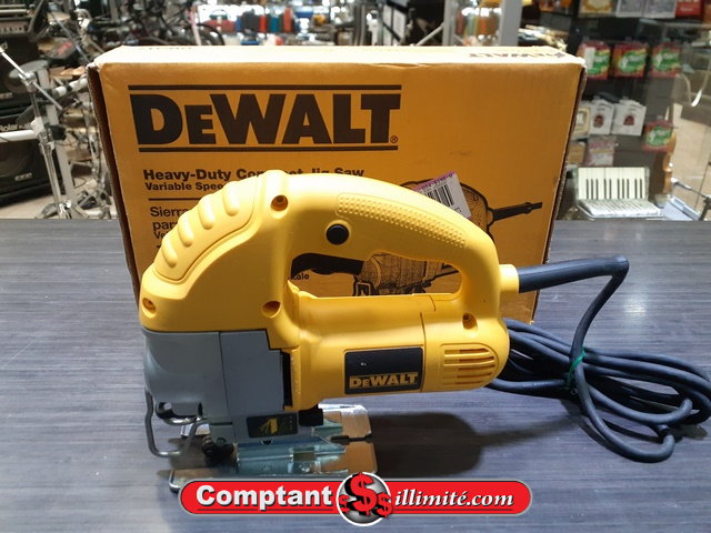 Scie Sauteuse dewalt dw317
