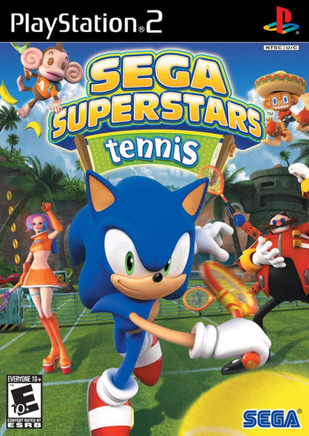 Sega Superstars Tennis Sony Playstation 2 - Image 1