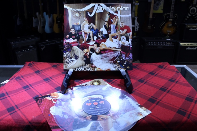 Simple Plan No pad no helmet vinyle Atlantic - Image 2