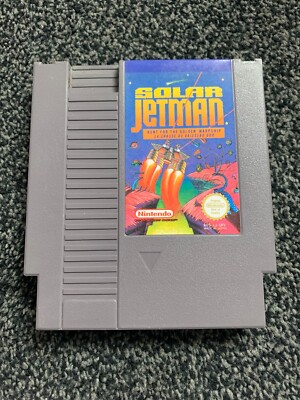 Solar Jetman Hutn for the Golden Warship nintendo NES - Image 1