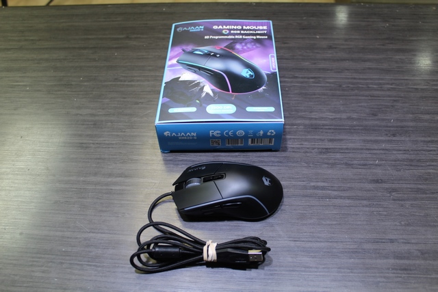 Souris filaire gamer RGB HAJAAN HM620-G