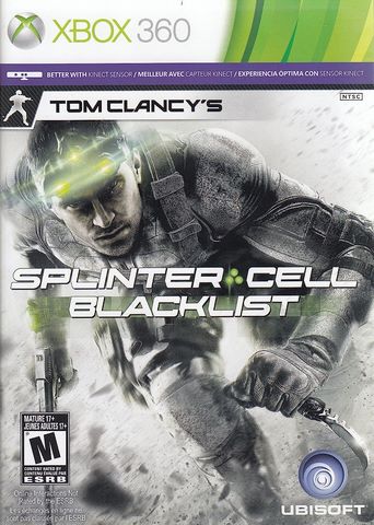 Splinter Cell Blacklist MICROSOFT xbox 360