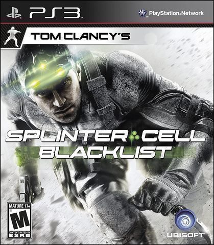 Splinter Cell Blacklist sony ps3