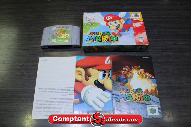 Super Mario 64 (complet) Nintendo n64