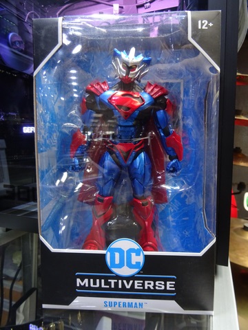 Superman (Sealed) Unchained armor DC Mcfarlane toys DC Multiverse