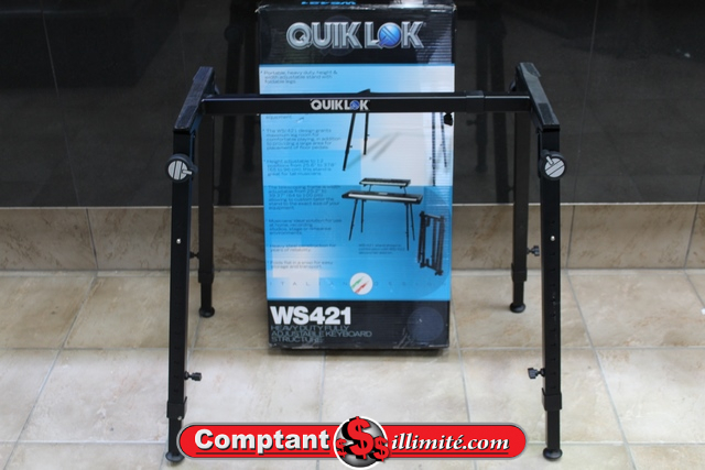 Support réglable pour Clavier et Mixeur Quik lok ws421