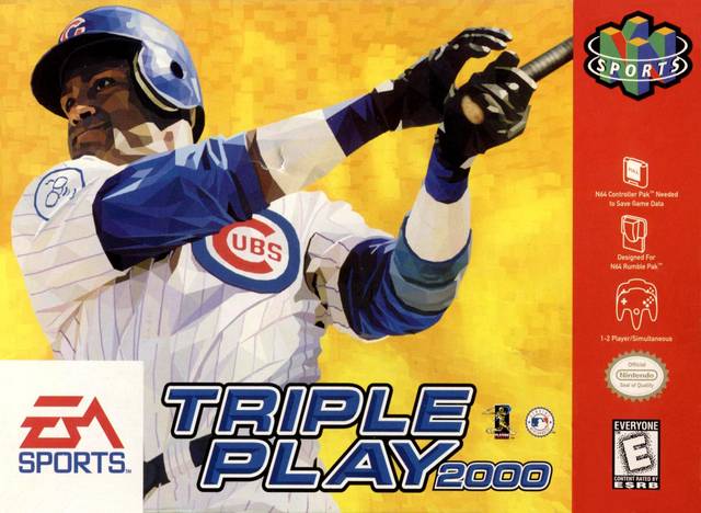 TRIPLE PLAY 2000 NINTENDO N64