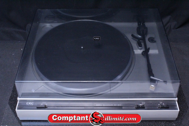 Table Tournante a Courroie (Belt Drive) Chuo Denki 8001A - Image 1