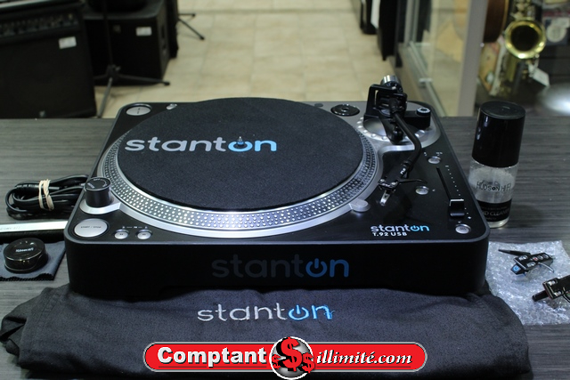 Table Tournante direct drive DJ +acc Stanton T92usb