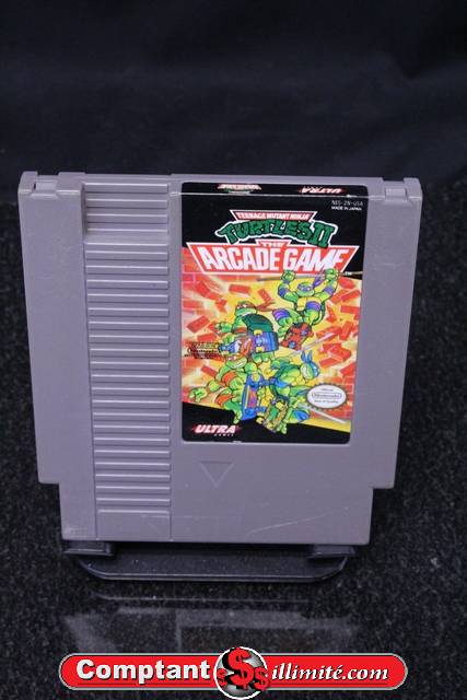 Teenage Mutant Ninja Turtles The Arcade Game nintendo nes - Image 1