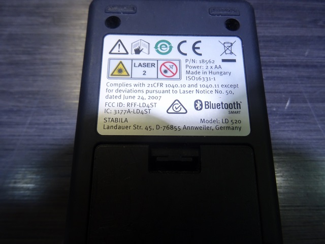 Télémètre Laser (Outils de Mesure Numérique) stabila ld 520 - Image 2