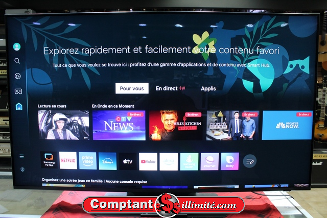 Téléviseur 50 pouce 4K Intelligent (Smart) Neo QLED+ tc Samsung qn50qn90b (2022)
