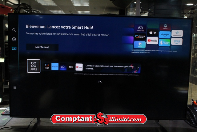 Téléviseur 55p 4K UHD HDR LED Tizen Intelligent + Tc Samsung qn55q60cafxzc - Image 1