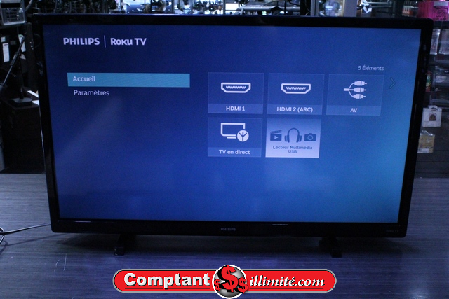 Téléviseur Intelligent Philips 32 pouce + tc (2020) 32PFL4664/F7 A - Image 1