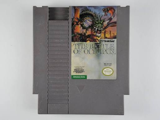 The Battle of Olympus nintendo NES - Image 1