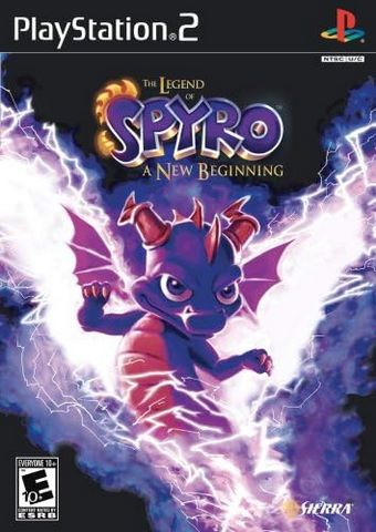 The Legend of Spyro A New Beginning (pochette non-original) sony ps2