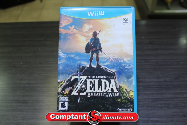 The Legend of Zelda Breath of the Wild nintendo wii u