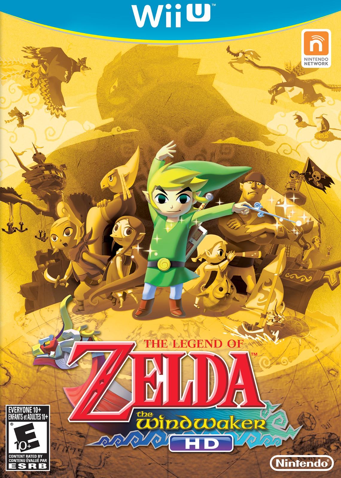 The Legend of Zelda The Wind Waker HD nintendo wii u
